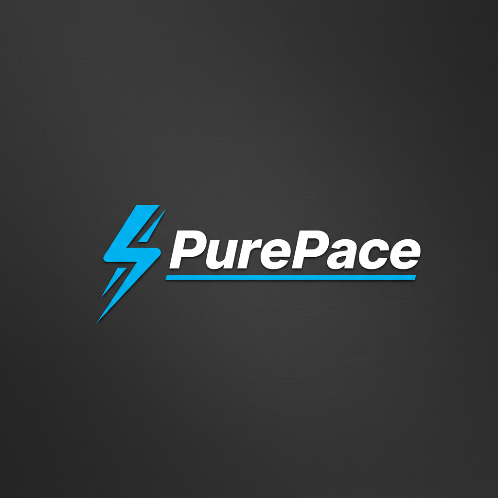PurePace Logo - Azul